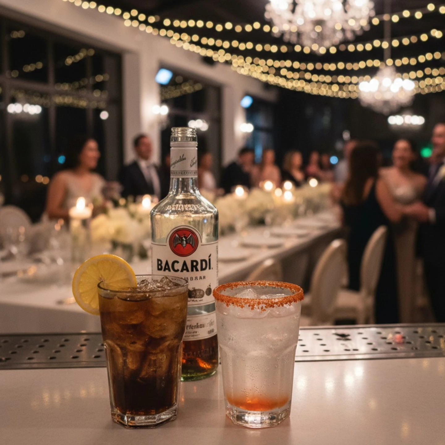 Cocteles en boda