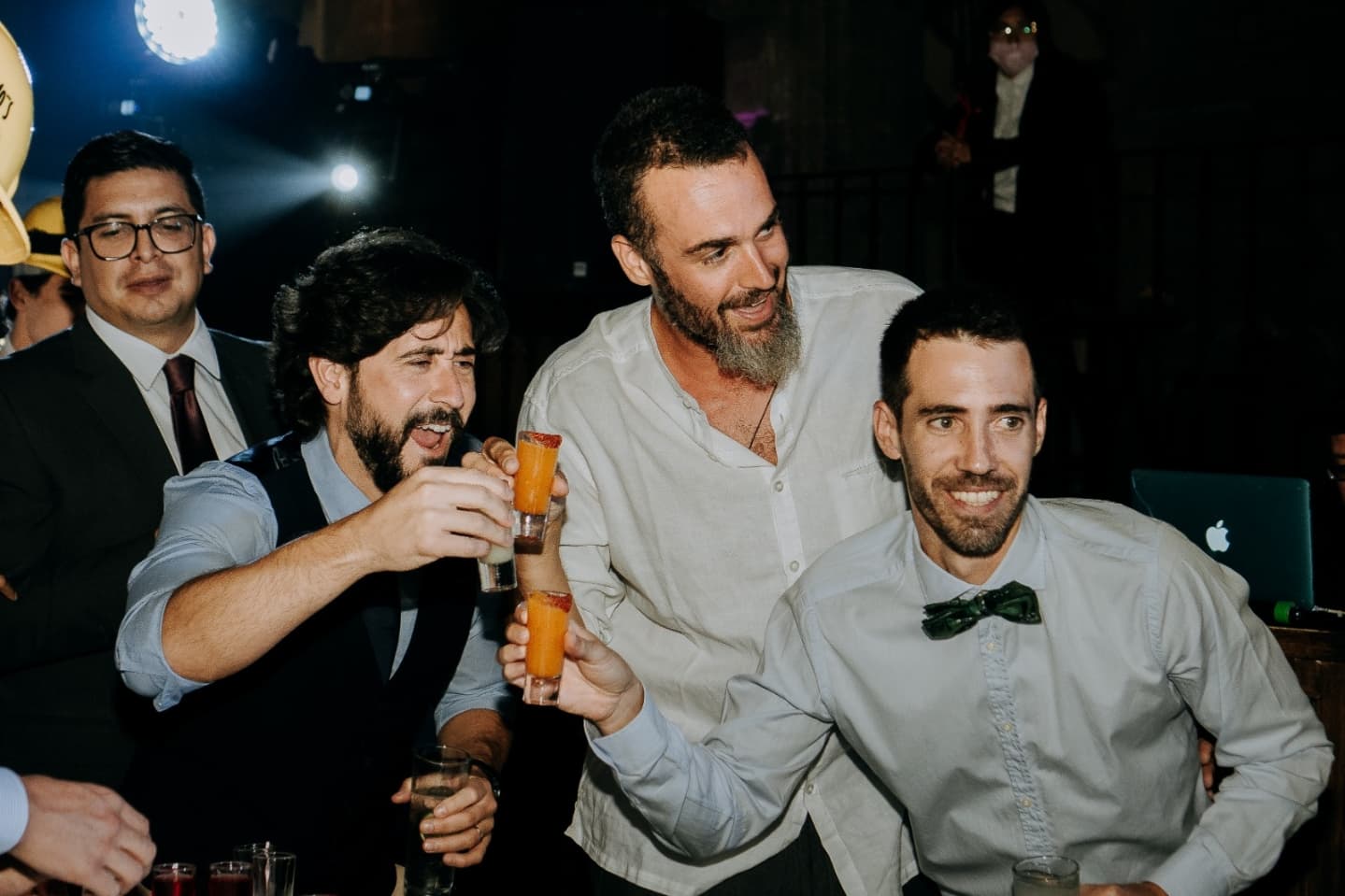 Shots servidos en evento